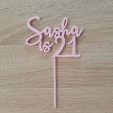 Load image into Gallery viewer, Custom Name/Text Cake Topper