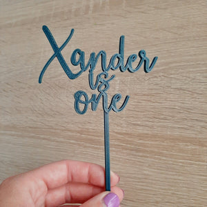 Custom Name/Text Cake Topper