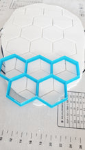Load image into Gallery viewer, Multi Hexagon Cookie &amp; Fondant Cutter