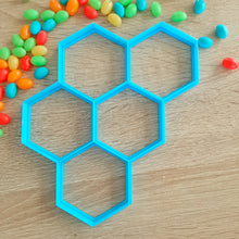 Load image into Gallery viewer, Multi Hexagon Cookie &amp; Fondant Cutter