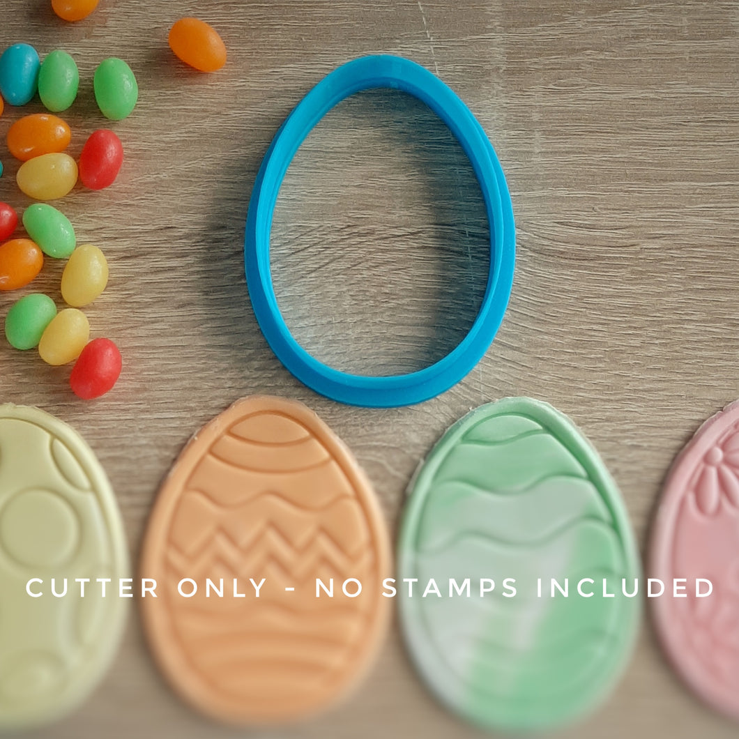 Egg Cookie Cutter Only (no stamps)