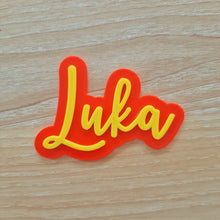 Load image into Gallery viewer, Custom 2 Layer Cake Tile (no stick cake topper)