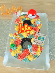 Custom 2 Layer Cake Tile (no stick cake topper)