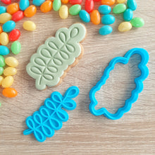 Load image into Gallery viewer, Leafy Frond (1) Cookie Cutter &amp; Fondant Stamp