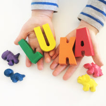Load image into Gallery viewer, Names - Beeswax Blend Crayons