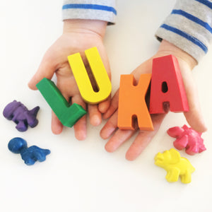 Names - Beeswax Blend Crayons