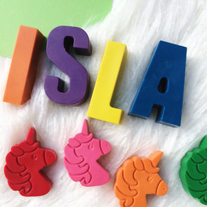 Names - Beeswax Blend Crayons